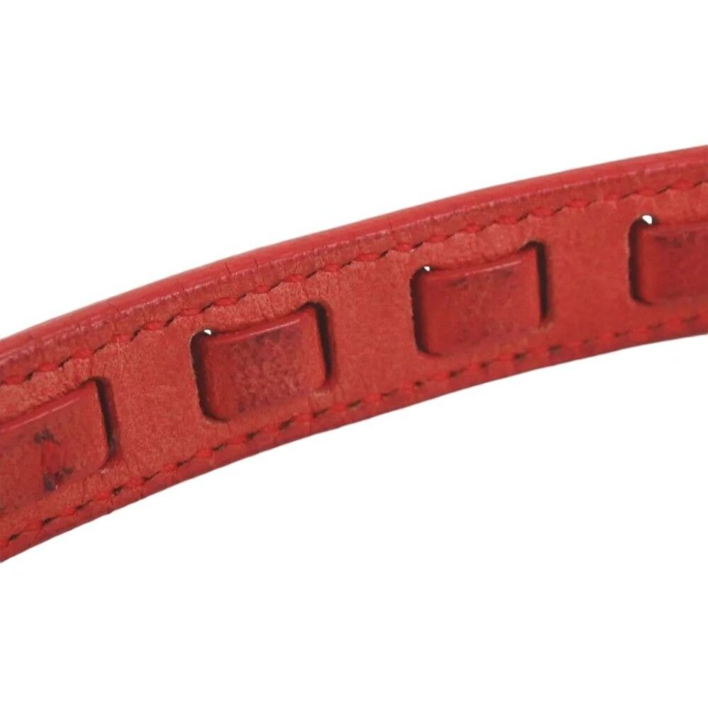600157AR (S1) Givenchy Bracelet Red Leather - Picture 8 of 13